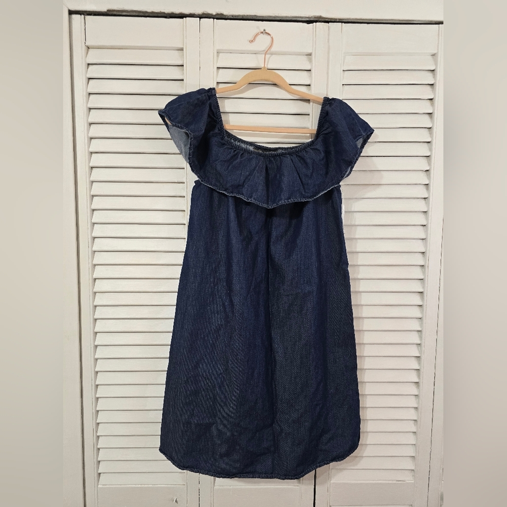 Vero Moda Denim Blue Dress